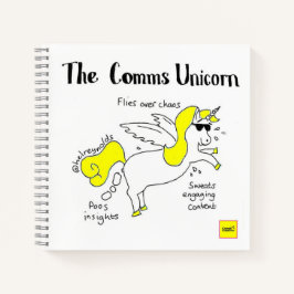 Comms Unicorn-anteckningsblock
