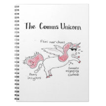 Comms unicornanteckningsblock