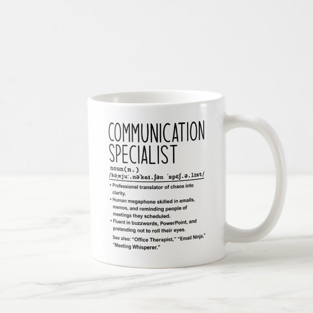 Communication specialist kaffemugg (Höger)
