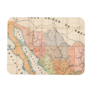 (Communications Brev) Karta of Mexico Magnet