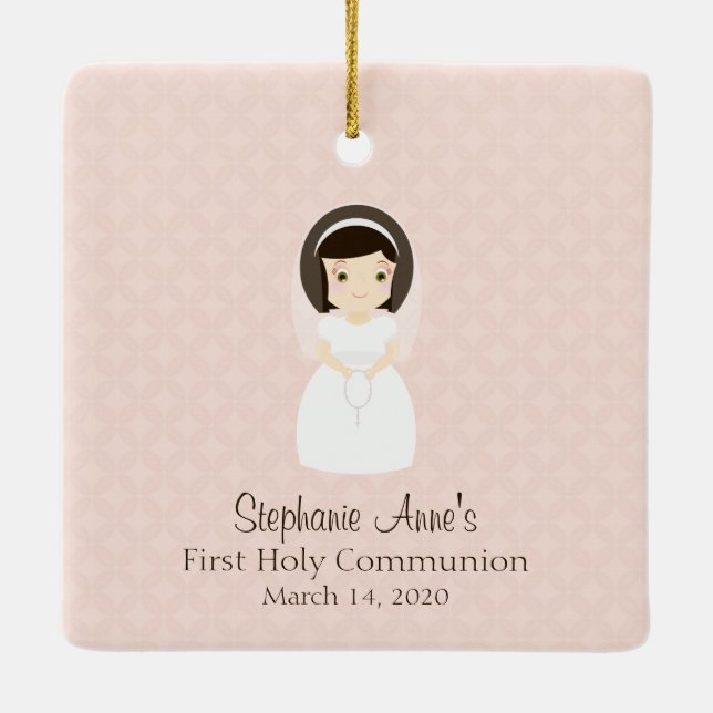 Communice Prayer Julgransprydnad Keramik (Baksida)