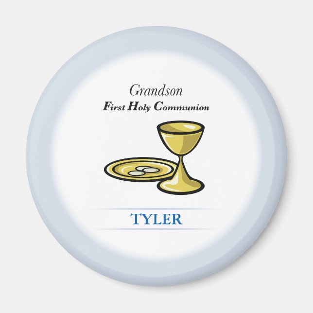 Communion Body och Blood Grandson Magnet (Framsidan)