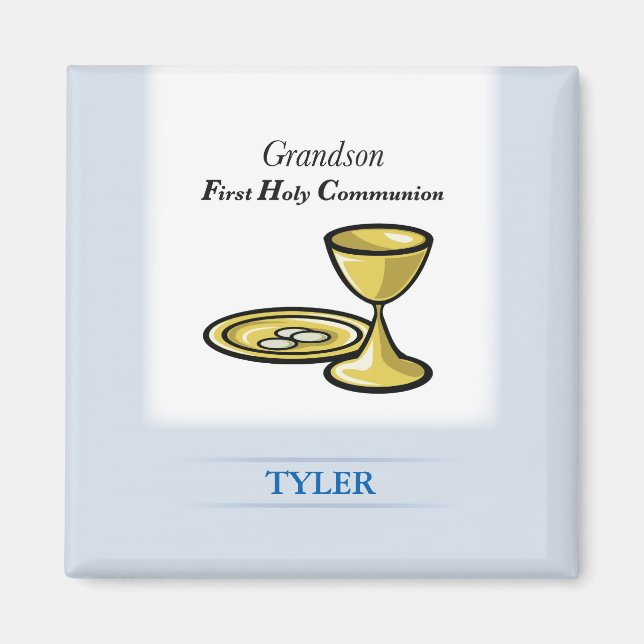 Communion Body och Blood Grandson Magnet (Framsidan)