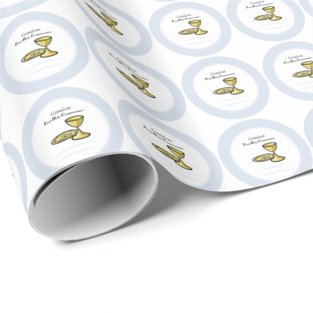 Communion Body och Blood Grandson Presentpapper (Rullad Hörn)