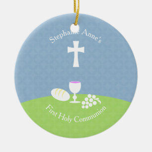 Communion Bread of Life Julgransprydnad Keramik