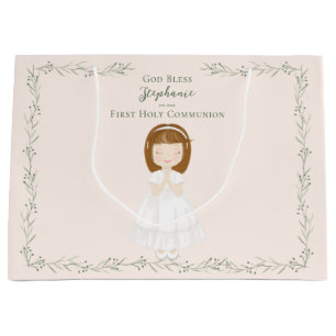Communion Girl Praying