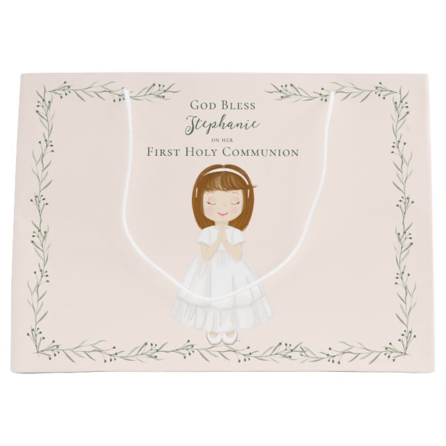 Communion Girl Praying (Framsidan)