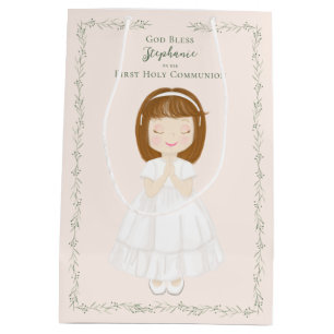 Communion Girl Praying