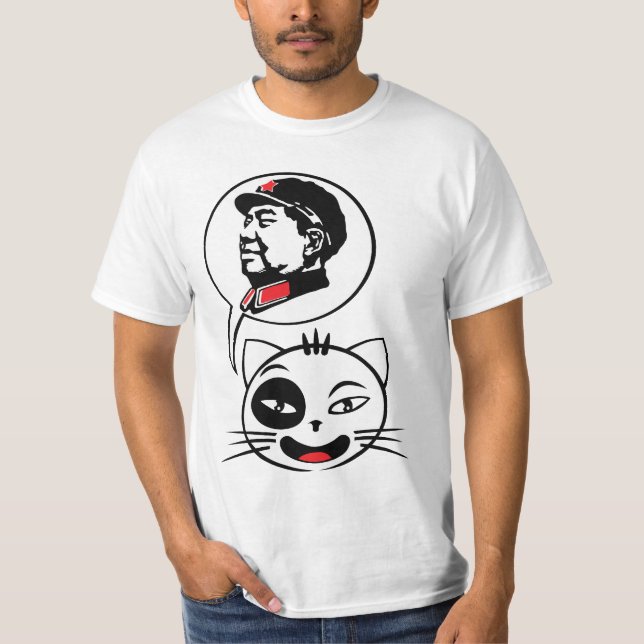 communist cat tee shirt (Framsida)