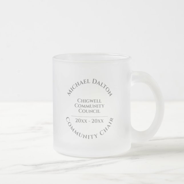 Community Chair Frostad Glas Kaffe Mugg (Höger)