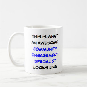 Community förlovning specialist, fantastisk kaffemugg