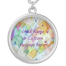 Community Heards Jewelry Anpassningsbar Art Neckla
