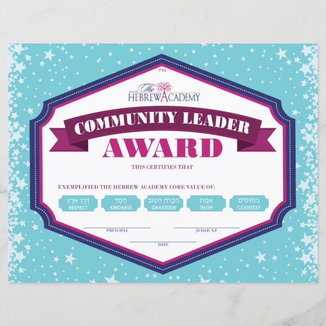 Community Leader Award (Framsida)