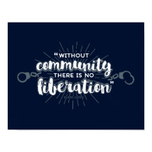 Community Liberation 11x14 Mörk Skriv ut