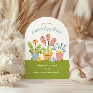 Community-Påskägget Hunt Inbjudningar
