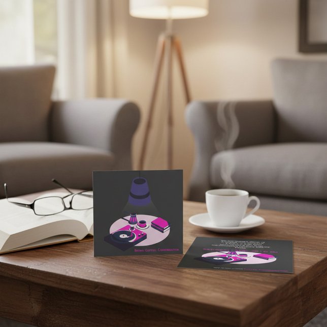 Community Reading Club Invitation Inbjudningar (Skapare uppladdad)