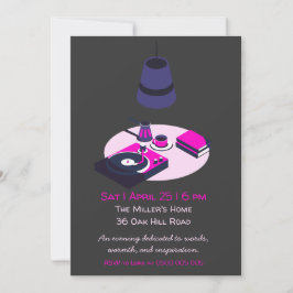 Community Reading Club Invitation Inbjudningar