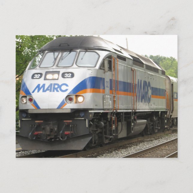 Commuter Tåg Vykort (Framsida)