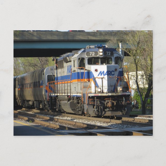 Commuter Tåg Vykort (Framsida)