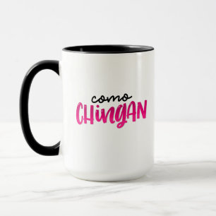 Como Chingan, handskriven Mugg