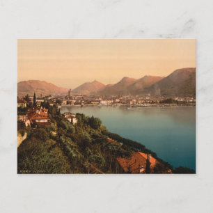 Como I, Sjö Como, Lombardiet, Italien Vykort