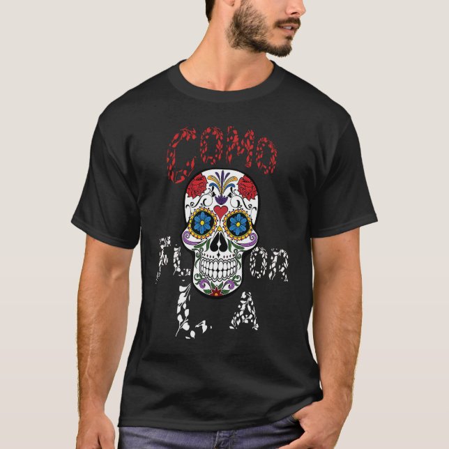 Como La Flor Spanish love T Shirt (Framsida)