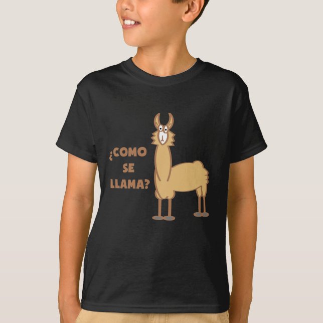 Como Se-Llama? #2 T-shirt (Framsida)