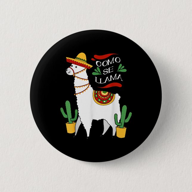 Como Se Llama Cactus Cute Cinco De Mayo Drink Shir Knapp (Framsida)