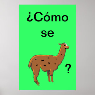 Cómo se llama? Poster