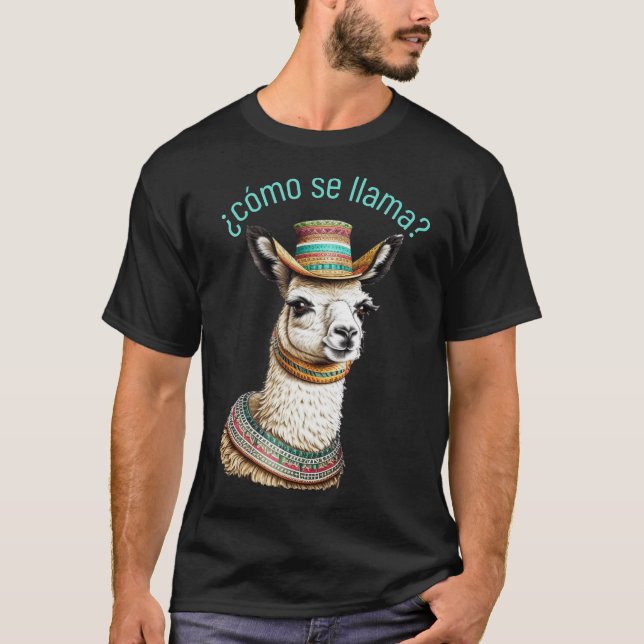Cómo se llama pun? t shirt (Framsida)