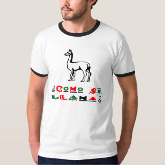 Como se-Llama, rolig tshirt T Shirt