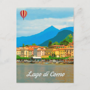 Como-sjön, Italien Vykort