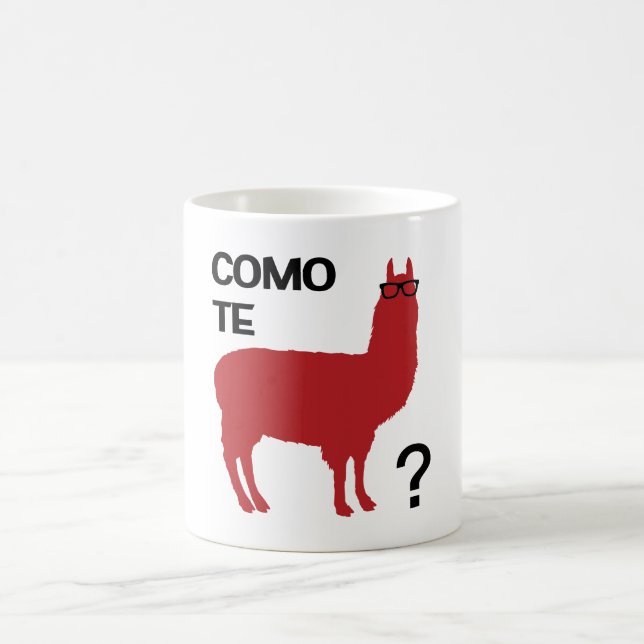 Como Te Llama Kaffemugg (Center)