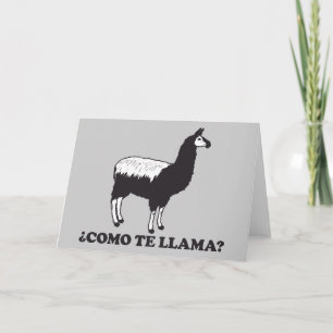 Como Te Llama Kort
