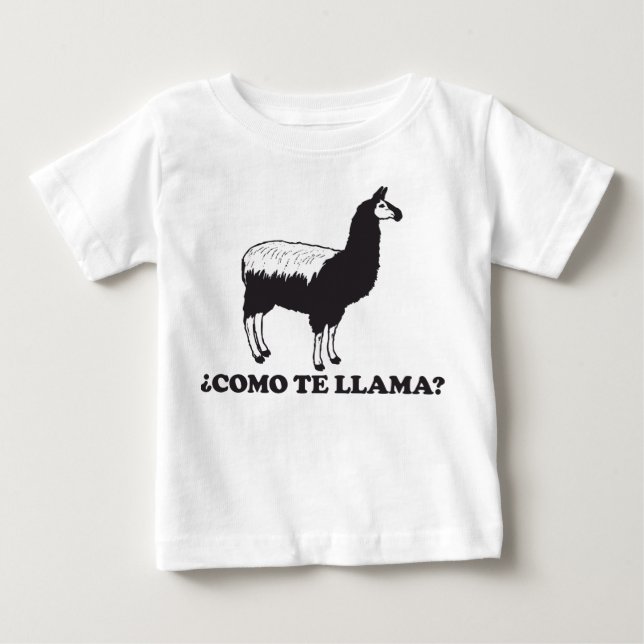 Como Te Llama T-shirt (Framsida)