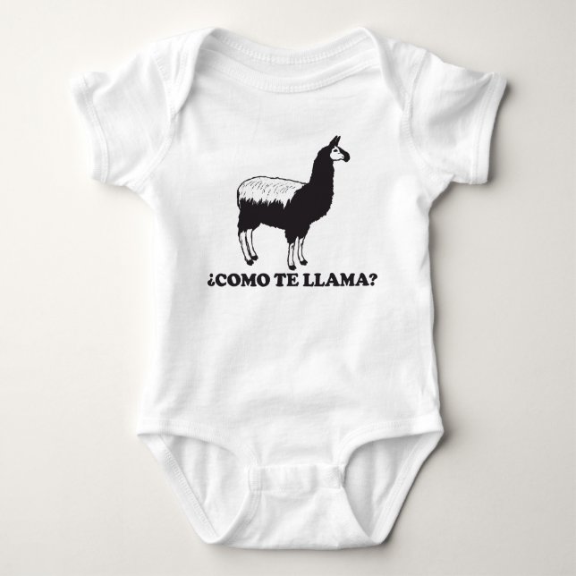 Como Te Llama Tee (Framsida)