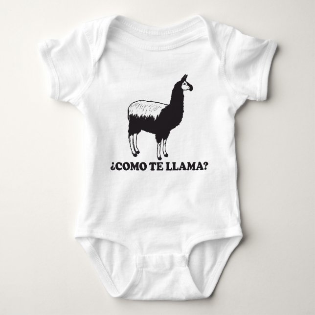 Como Te Llama Tee Shirt (Framsida)