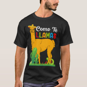 como te llamas, Cinco De Mayo, Fiesta de cinco de T Shirt