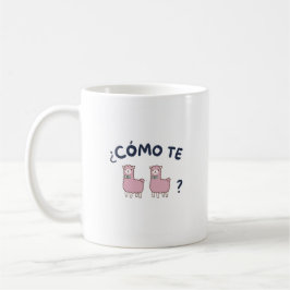 Cómo te llamas kaffemugg