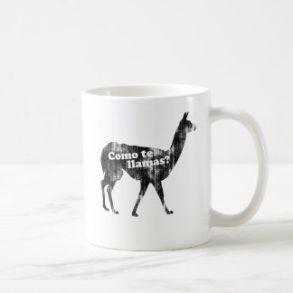 Como tellamas? Kaffemugg