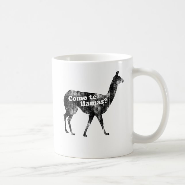Como tellamas? Kaffemugg (Höger)