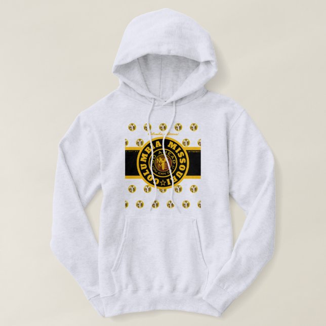 COMOCOU COLUMBIA, MO (GA) HOODIE (Design framsida)