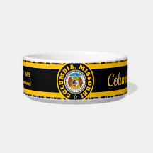 COMOCOU COLUMBIA, PET DISH-anpassade (COU)
