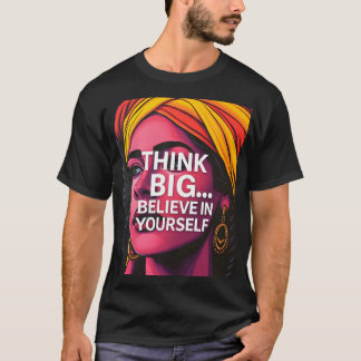 Comoda Playera Con Hermoso Mensaje Motivador T Shirt