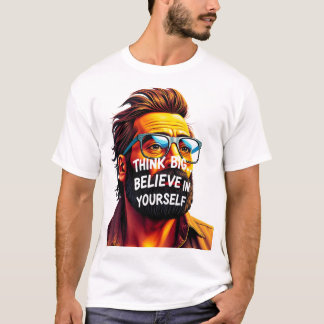 Comoda Playera Con Hermoso Mensaje Motivador T Shirt