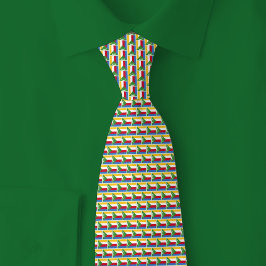 Comoros Flag Brick Pattern Slips