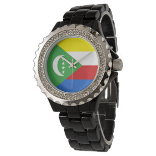 Comoros flagga armbandsur
