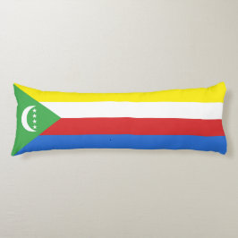 Comoros flagga kroppskudde