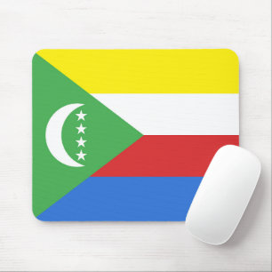 Comoros flagga musmatta