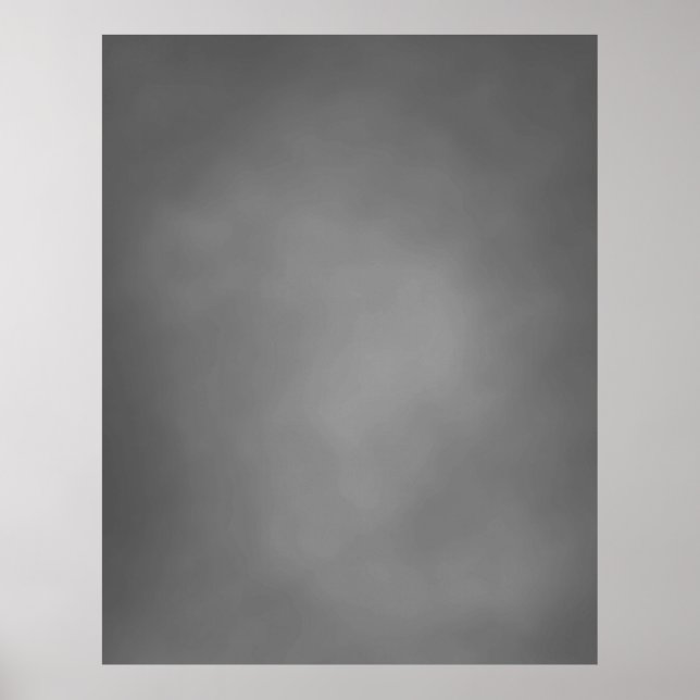 COMPACT PHOTO BACKDROP - Grått Cloud Poster (Framsidan)